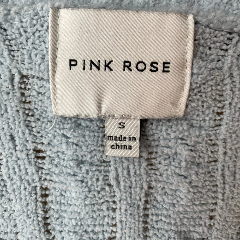 PINK ROSE Blue Button Up Sweater Size Small in Excellent Condition - Picture 5 of 8